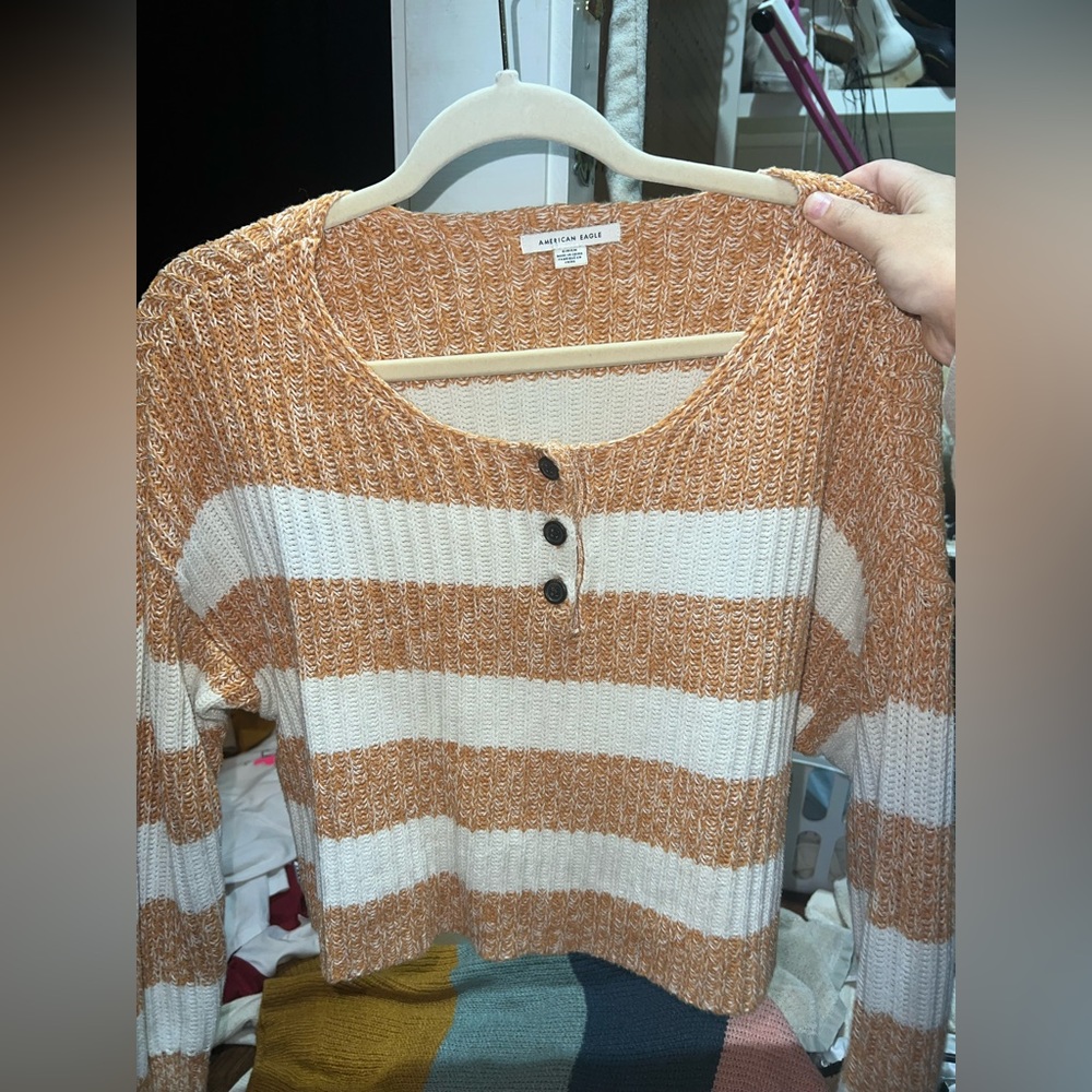 American eagle cropped sweater